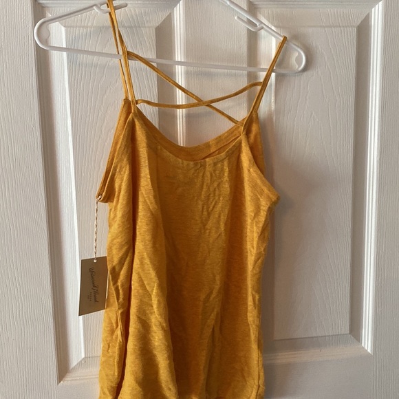 NEW Mustard Colored Tank - Picture 3 of 3